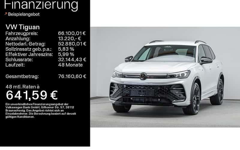 Weiß Neu 2025 VW Tiguan R-line SUV | 66.100 € - Bild 1/4