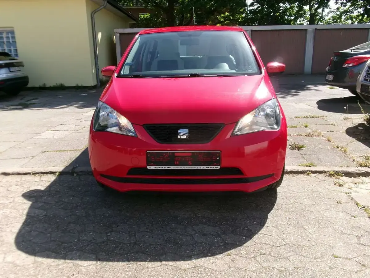 Gebraucht Seat Mii Style 60 PS (44 kW) 2012 Tornado red Kleinwagen