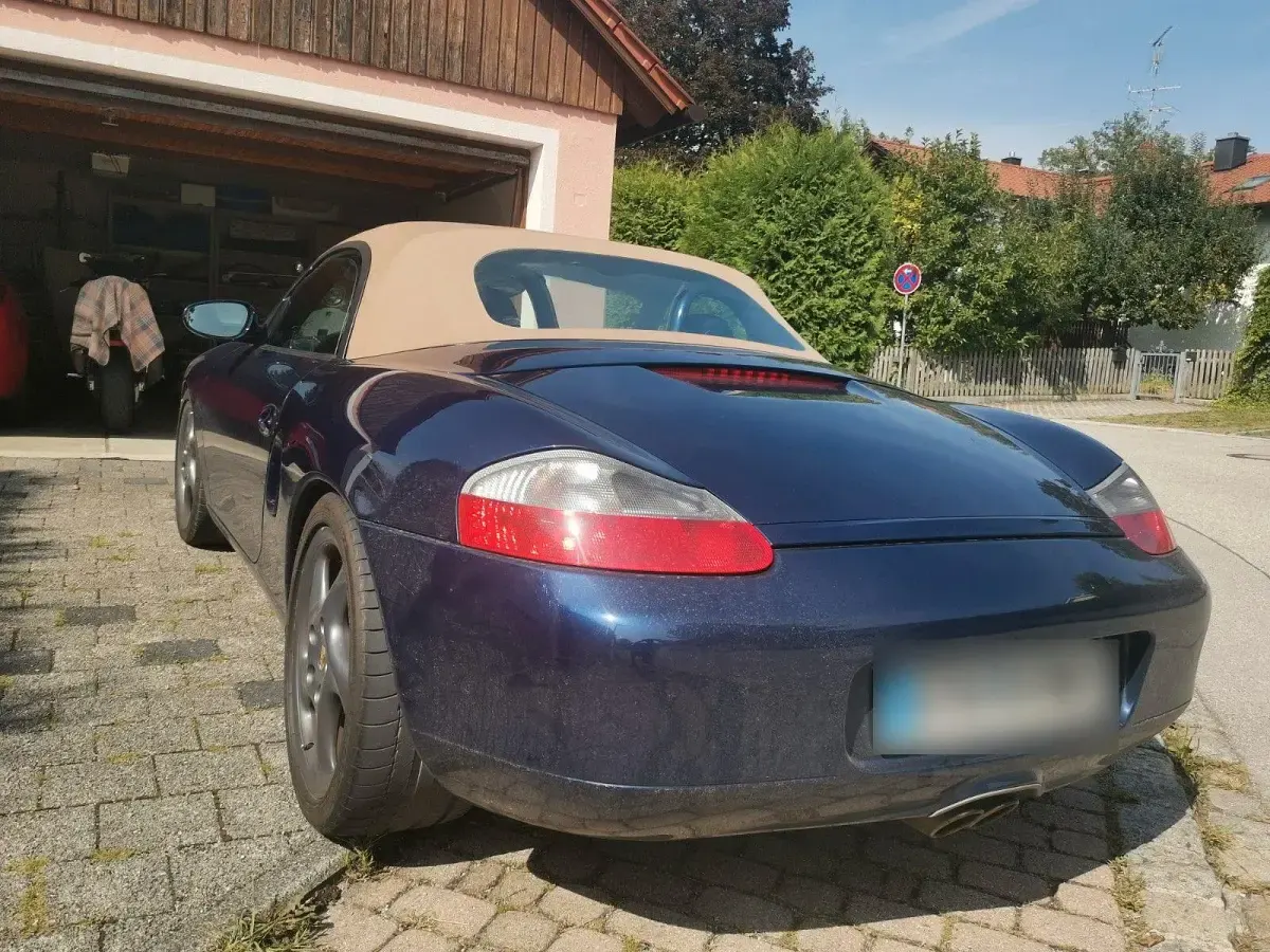 Gebraucht Porsche Boxster S 260 PS (191 kW) 2002 Blau Cabrio