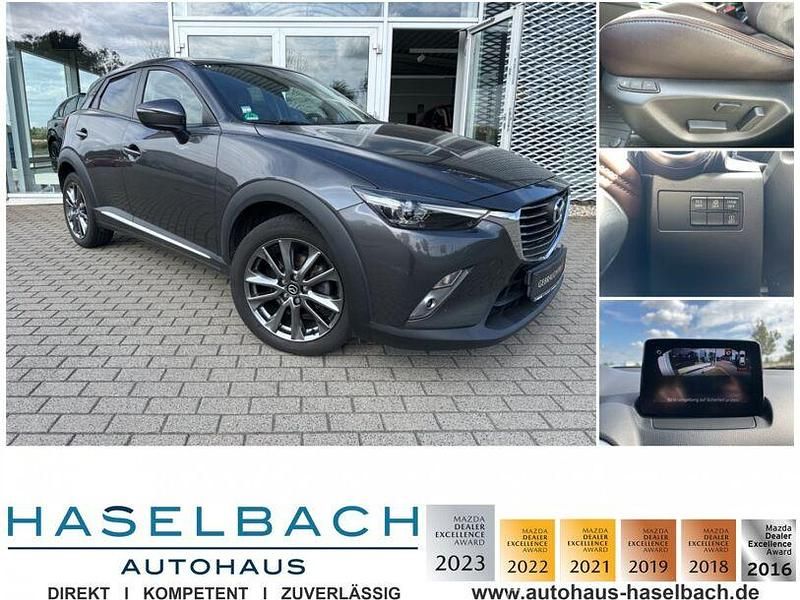 Matrixgrau metallic Gebraucht 2017 Mazda CX-3 Kizoku Intense SUV | 17.970 € (Etwas zu teuer) - Bild 1/4