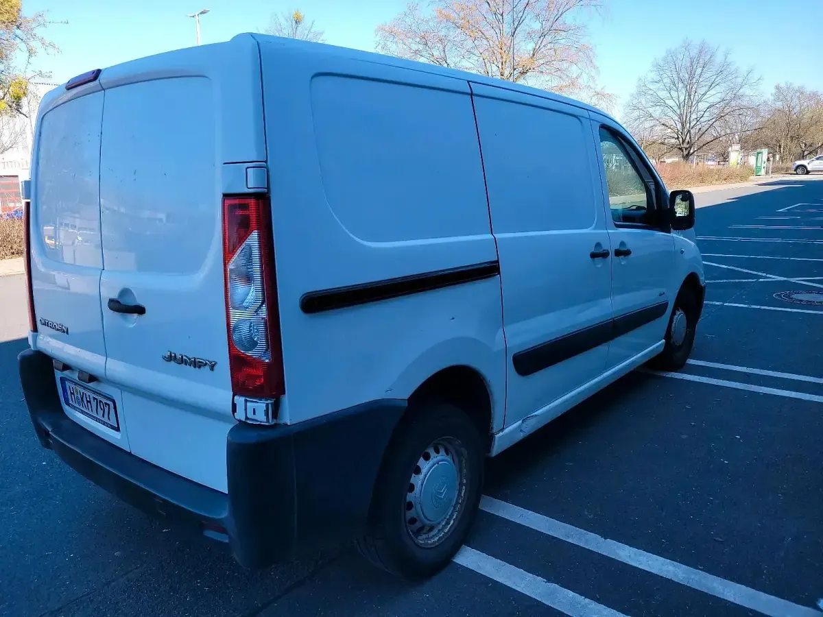 Käytetty Citroën Jumpy 90 HP (66 kW) 2008 Valkoinen Tila-auto