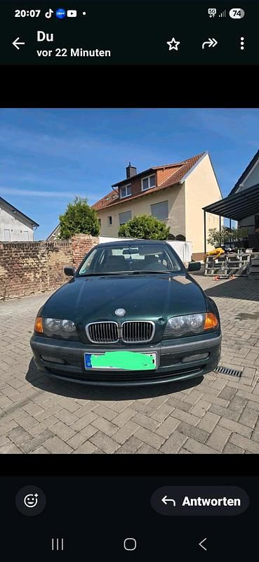 Grün Gebraucht 1998 BMW 320 Limousine | 1.750 € (Superpreis) - Bild 1/4