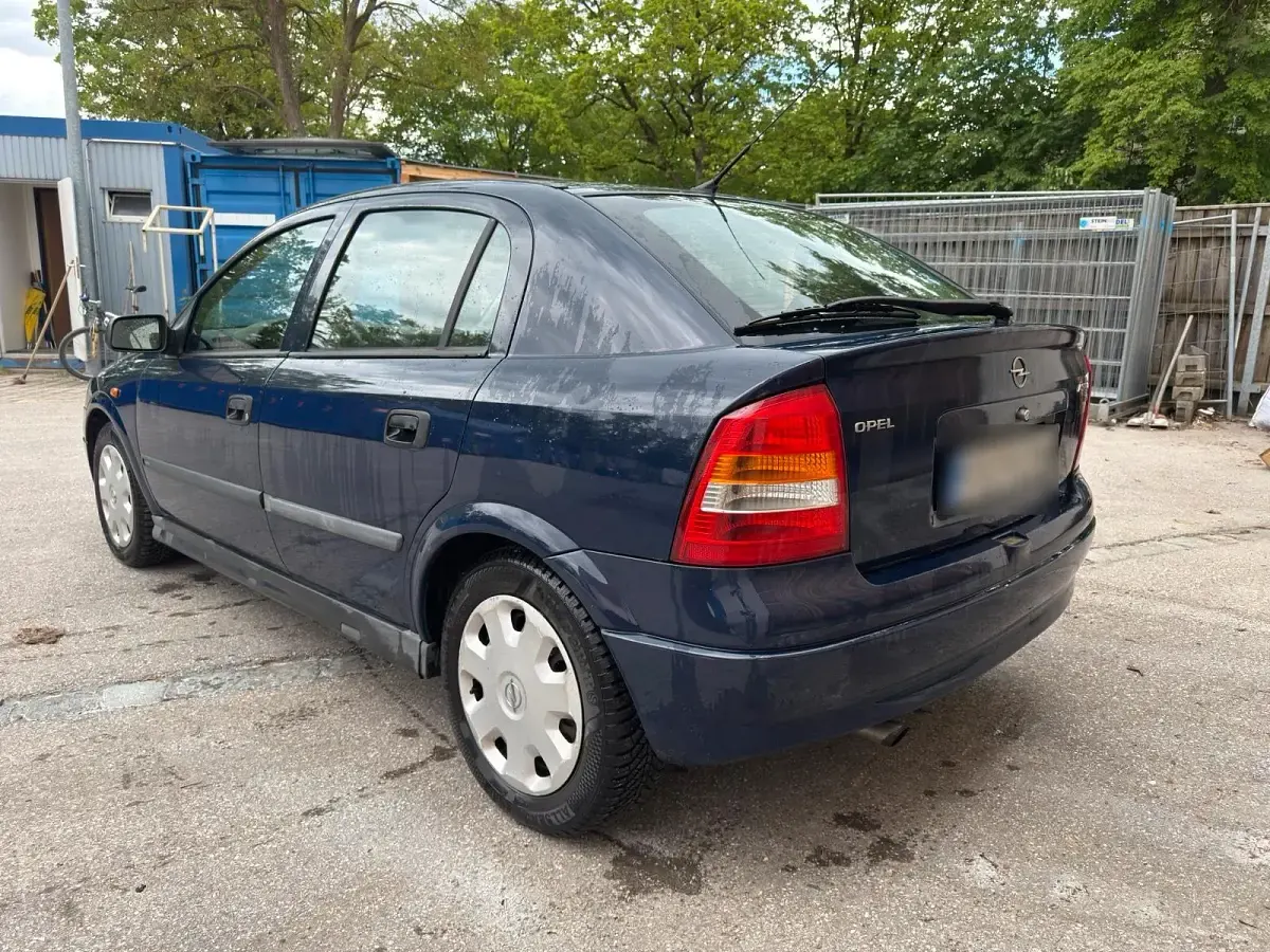 Gebraucht Opel Astra 1998 Blau Limousine