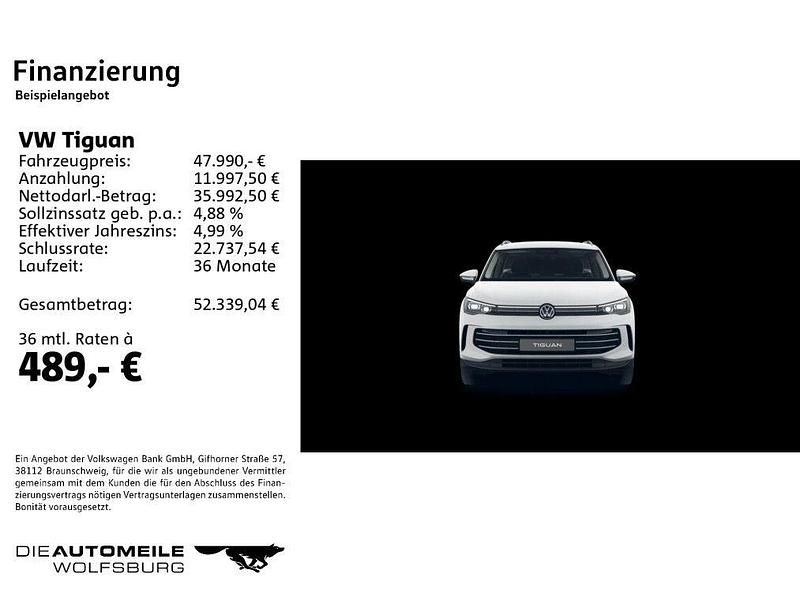 Gebraucht VW Tiguan Elegance 204 PS (150 kW) 2025 Delfingrau metallic SUV