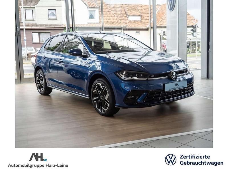 Blau Gebraucht 2025 VW Polo R-line Kleinwagen | 24.766 € (Fairer Preis) - Bild 1/3