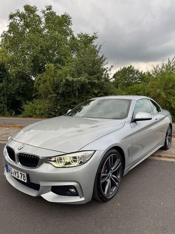 Silber Gebraucht 2017 BMW 420 M Sport Cabrio | 22.000 € (Fairer Preis) - Bild 1/4