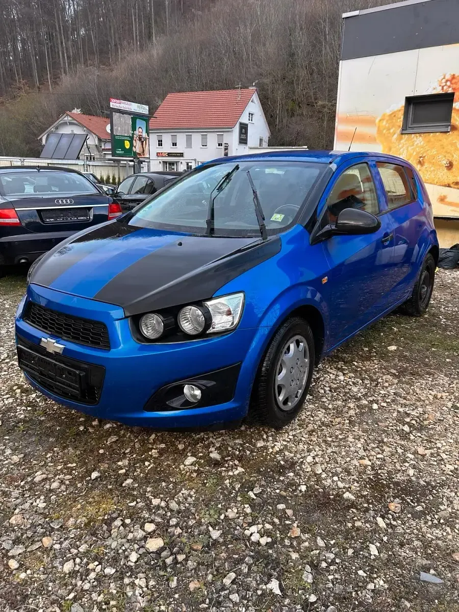 Occasion Chevrolet Aveo 83 ch (61 kW) 2012 Bleue Citadine