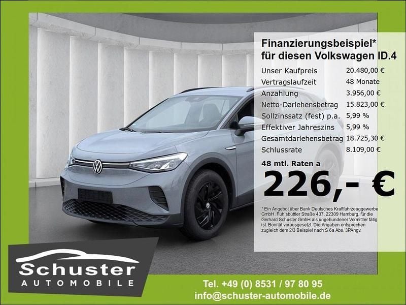 Gebraucht VW ID.4 Pure 125 kW (170 PS) 2021 Grau SUV