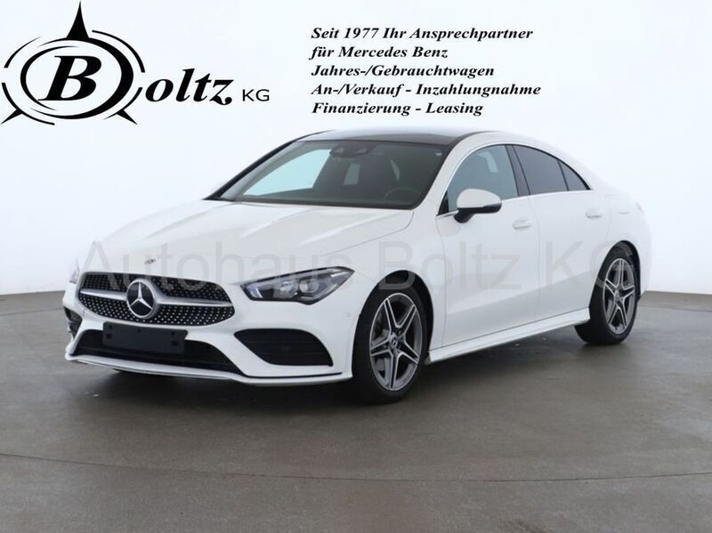 Gebraucht Mercedes CLA200 AMG 163 PS (119 kW) 2023 Polarweiß Coupé