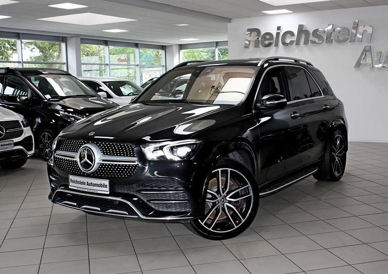 Schwarz Gebraucht 2019 Mercedes GLE450 AMG AMG SUV | 45.980 € (Fairer Preis) - Bild 1/4