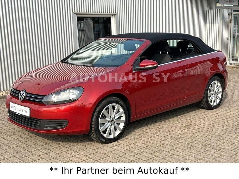 Gebraucht VW Golf Cabriolet S 140 PS (102 kW) 2013 Rot Cabrio