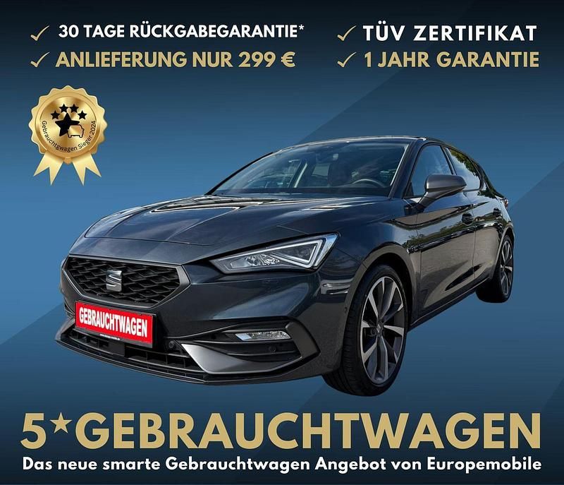 Gebraucht Seat Leon FR 150 PS (110 kW) 2021 Magnetic grau metallic/grau Limousine