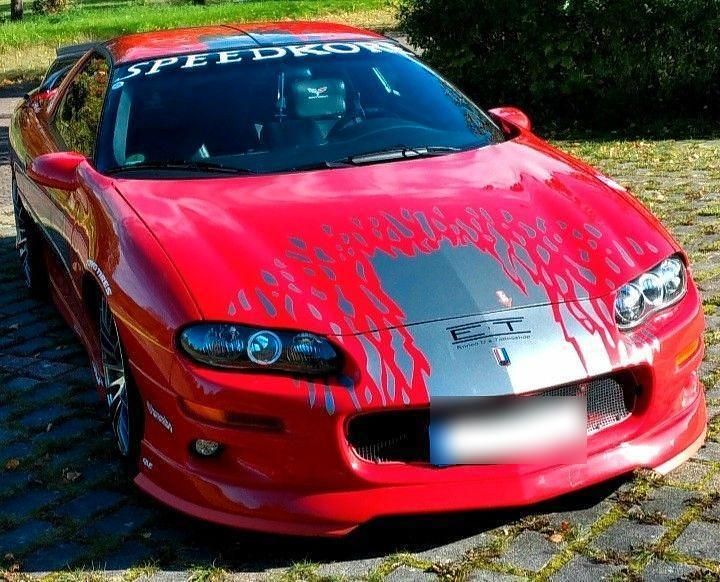 Gebraucht Chevrolet Camaro 288 PS (211 kW) 2001 Rot Coupé