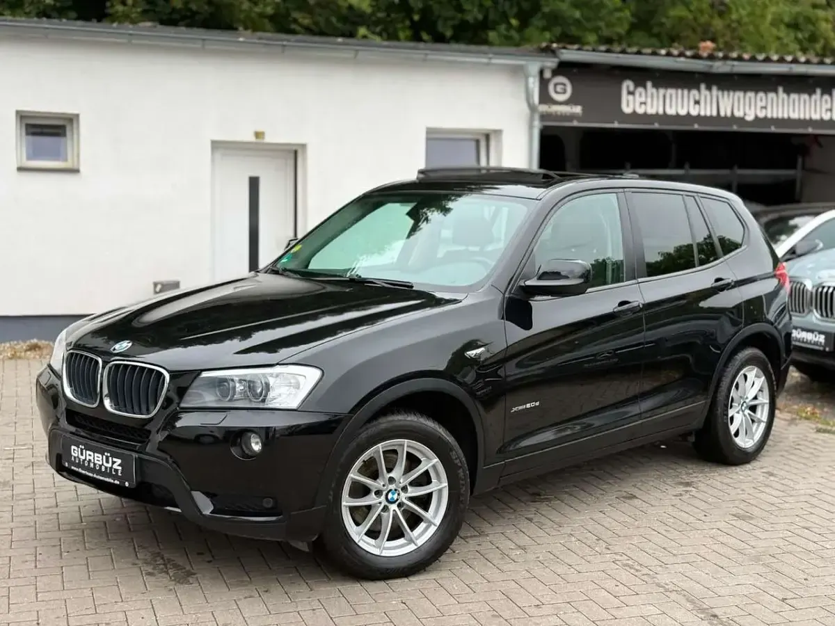 Gebraucht BMW X3 184 PS (135 kW) 2013 Glanzschwarz SUV