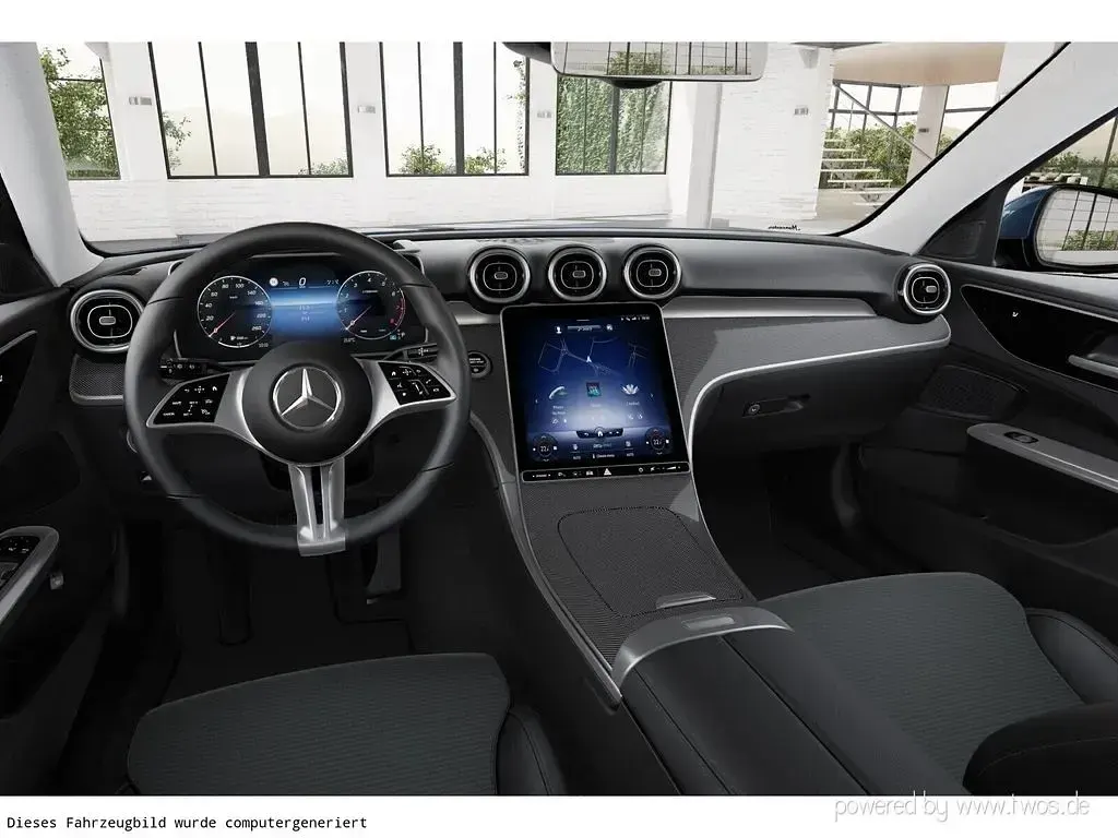 Gebraucht Mercedes C200 Avantgarde 204 PS (150 kW) 2023 Lack spektralblau Kombi