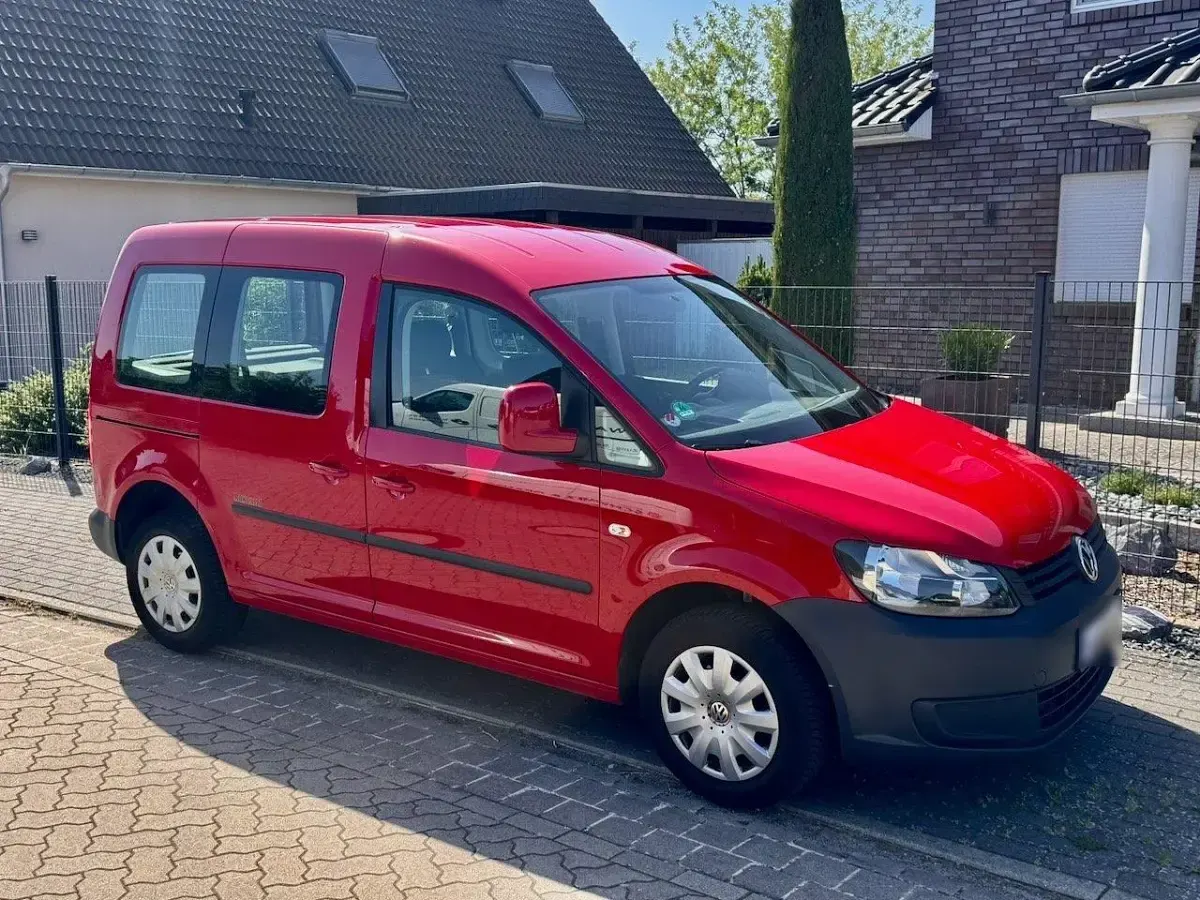 Occasion VW Caddy Trendline 86 ch (63 kW) 2012 Rouge Monospace