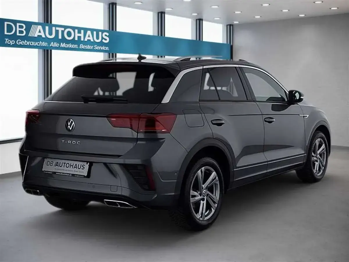 Gebraucht VW T-Roc R-line 150 PS (110 kW) 2024 Grau SUV