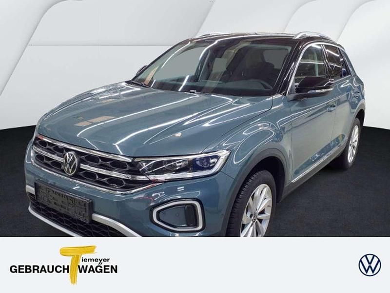 Blau Gebraucht 2025 VW T-Roc Style SUV | 26.980 € (Guter Preis) - Bild 1/4