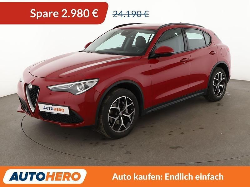 Gebraucht Alfa Romeo Stelvio Super 190 PS (139 kW) 2019 Rot SUV