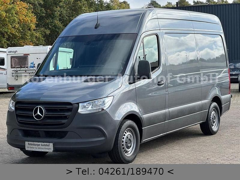 Selenitgrau Gebraucht 2018 Mercedes Sprinter Van | 18.990 € (Teuer) - Bild 1/4