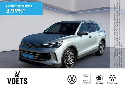 Oyster silver metallic Gebraucht 2024 VW Tiguan Elegance SUV | 38.995 € (Etwas zu teuer) - Bild 1/4