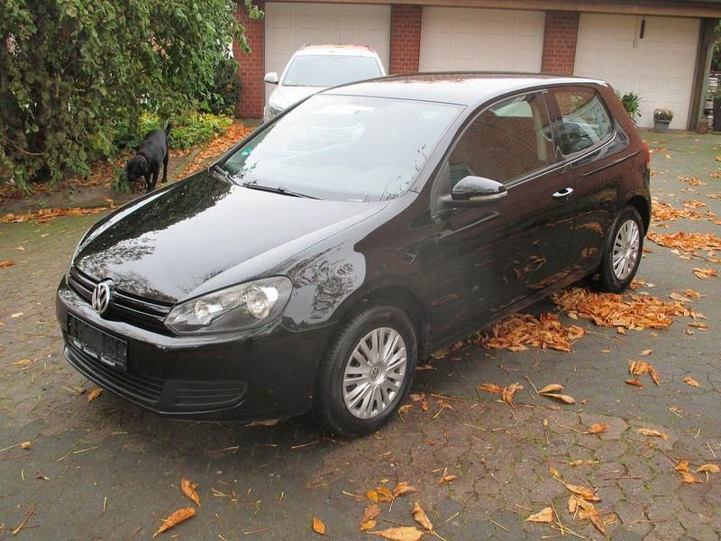 Schwarz Gebraucht 2009 VW Golf VI Trendline Limousine | 2.950 € (Guter Preis) - Bild 1/4