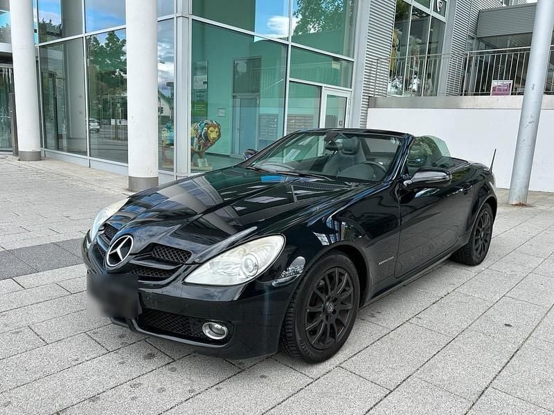 Schwarz Gebraucht 2008 Mercedes SLK200 Cabrio | 4.500 € (Superpreis) - Bild 1/4