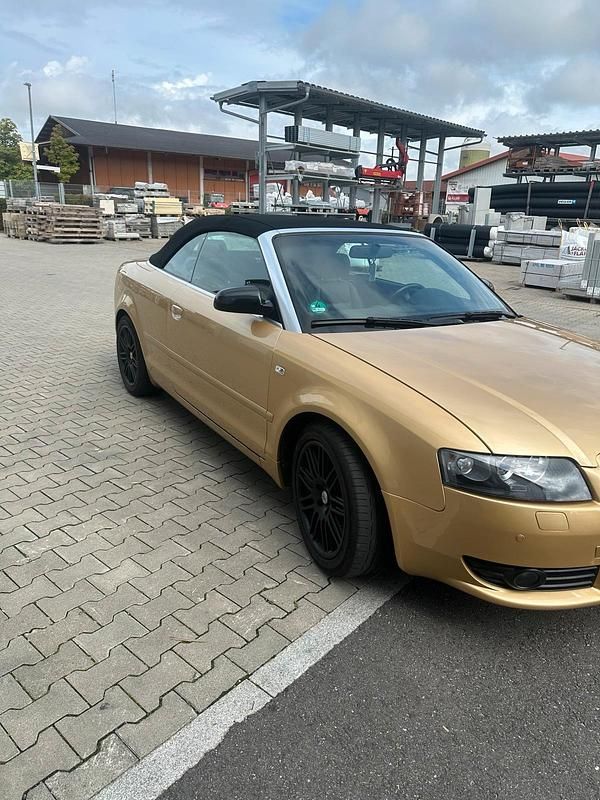 Gebraucht Audi A4 Cabriolet 218 PS (160 kW) 2002 Gold Cabrio