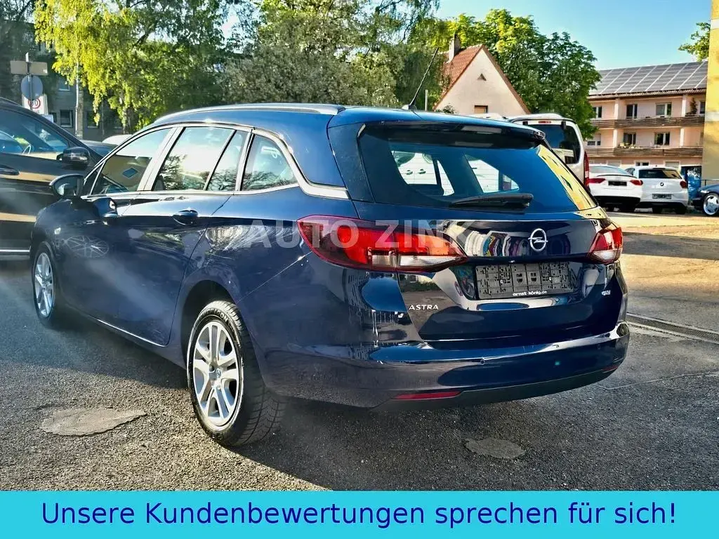 Gebraucht Opel Astra 110 PS (80 kW) 2016 Blau Kombi