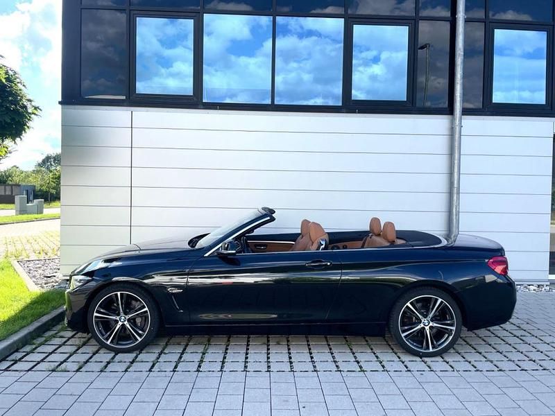 Schwarz Gebraucht 2019 BMW 440 Sport Line Cabrio | 36.999 € (Fairer Preis) - Bild 1/2