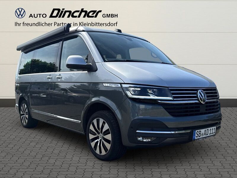 Grau Gebraucht 2020 VW T6.1 California Van | 58.900 € - Bild 1/4