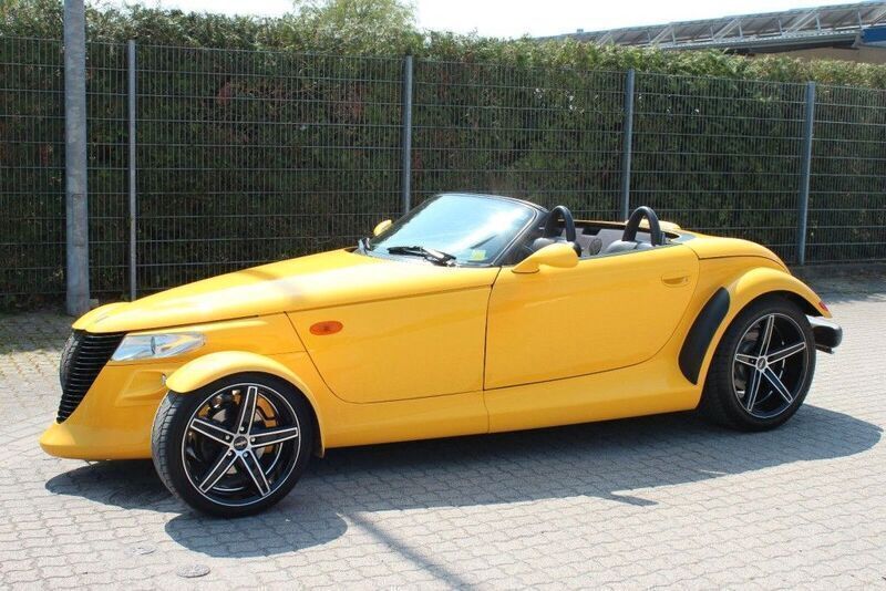Gelb Gebraucht 1999 Plymouth Prowler Cabrio | 37.999 € - Bild 1/4