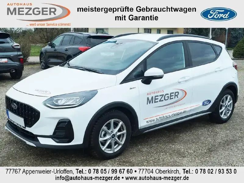 Gebraucht Ford Fiesta Active X 125 PS (91 kW) 2023 Frostweiß Kleinwagen
