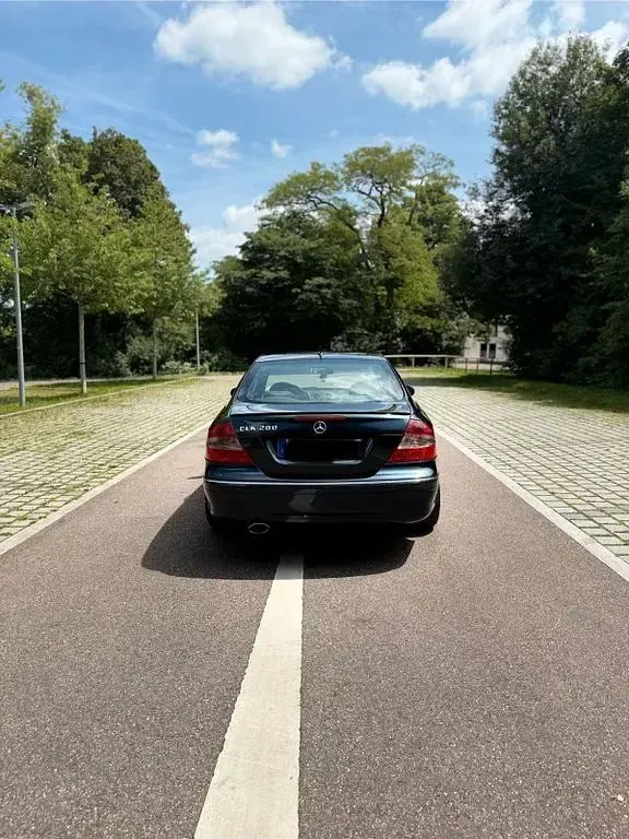 Gebraucht Mercedes CLK280 Elegance 231 PS (169 kW) 2007 Schwarz Coupé