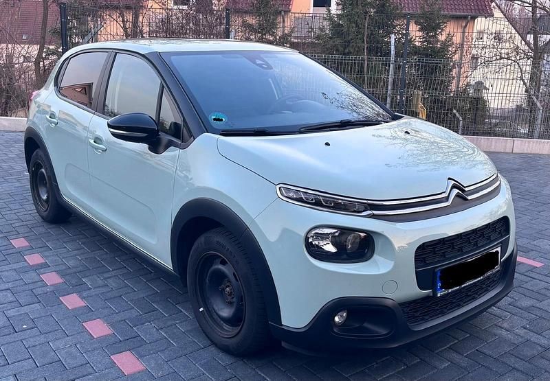 Gebraucht Citroën C3 Feel 82 PS (60 kW) 2018 Grün Kleinwagen