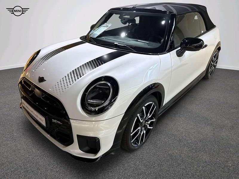 Weiß Gebraucht 2024 Mini John Cooper Works Cabriolet Cabrio | 39.226 € (Etwas zu teuer) - Bild 1/4