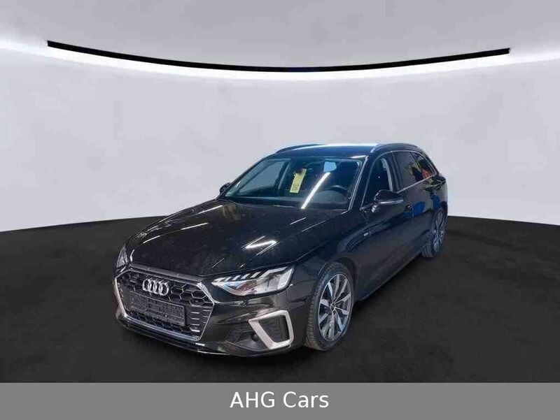Schwarz Gebraucht 2021 Audi A4 S-Line Kombi | 29.999 € (Fairer Preis) - Bild 1/4