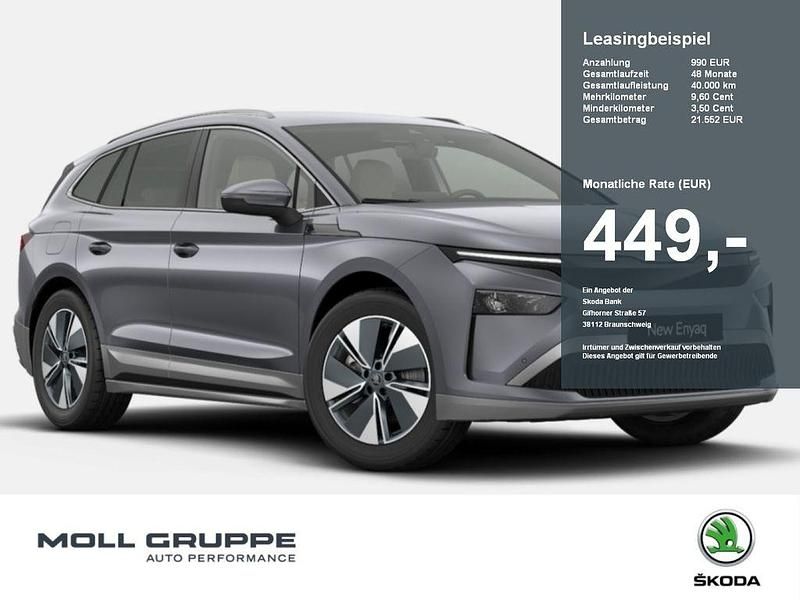 Grau Neu 2025 Skoda Enyaq iV ecoSuite SUV | 53.490 € (Etwas zu teuer) - Bild 1/4