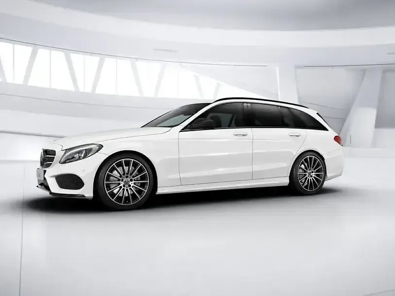 Gebraucht Mercedes C300 AMG 245 PS (180 kW) 2017 Weiß Kombi