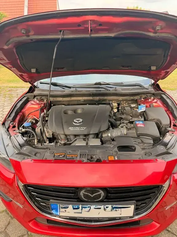 Gebraucht Mazda 3 Sports-Line 165 PS (121 kW) 2017 Rot Limousine