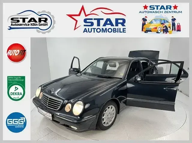 Second-hand Mercedes E240 Elegance 170 CP (125 kW) 2000 Negru Berlinǎ