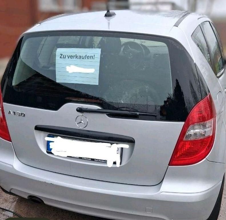 Gebraucht Mercedes A150 95 PS (69 kW) 2008 Silber Van / Kleinbus