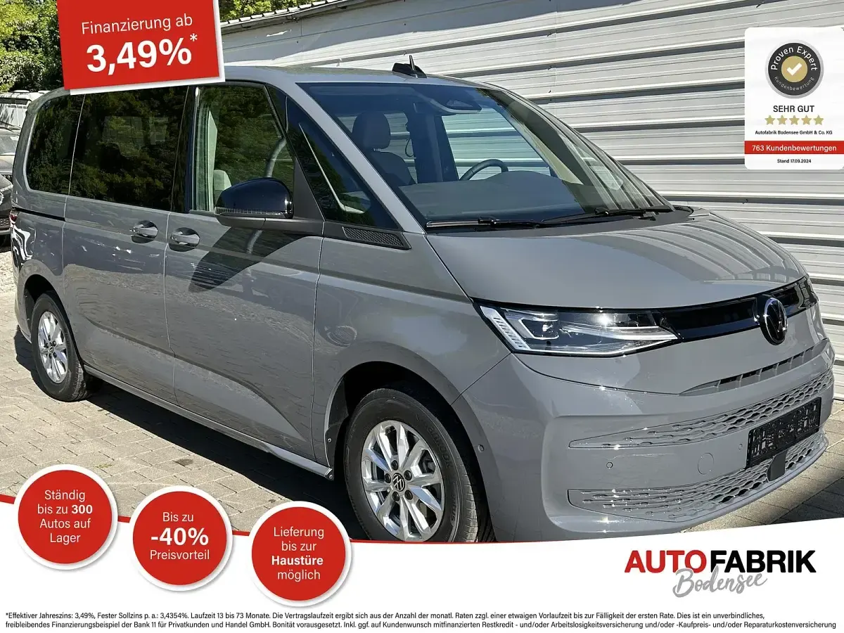 New VW Multivan 150 HP (110 kW) 2026 Grey Minivan