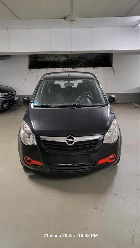 Schwarz Gebraucht 2009 Opel Agila Kleinwagen | 4.300 € (Guter Preis) - Bild 1/4