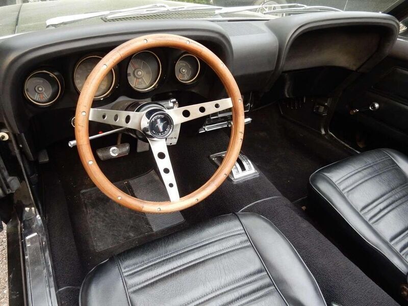 Gebraucht Ford Mustang 179 PS (131 kW) 1970 Schwarz Cabrio