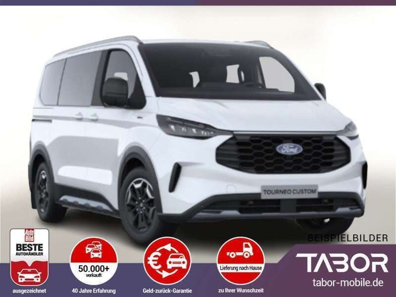 Frozen white Neu 2025 Ford Tourneo Custom Active Van / Kleinbus | 50.788 € (Superpreis) - Bild 1/4
