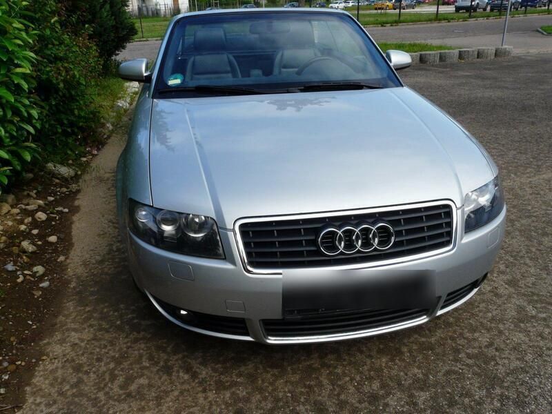 Silber Gebraucht 2004 Audi A4 Cabriolet Cabrio | 3.700 € (Superpreis) - Bild 1/4