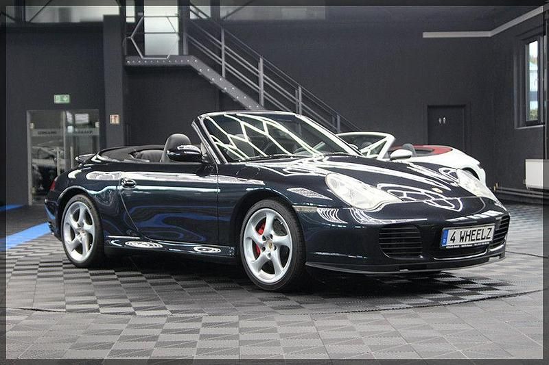 Blau Gebraucht 2004 Porsche 911 Carrera 4S Cabriolet Cabrio | 39.999 € - Bild 1/4