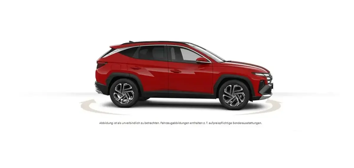 Neu Hyundai Tucson Trend 215 PS (158 kW) 2025 Rot SUV