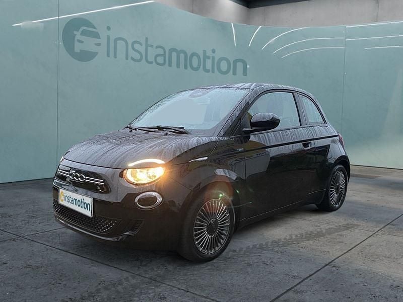 Schwarz Gebraucht 2022 Fiat 500e Icon Kleinwagen | 14.999 € (Superpreis) - Bild 1/4